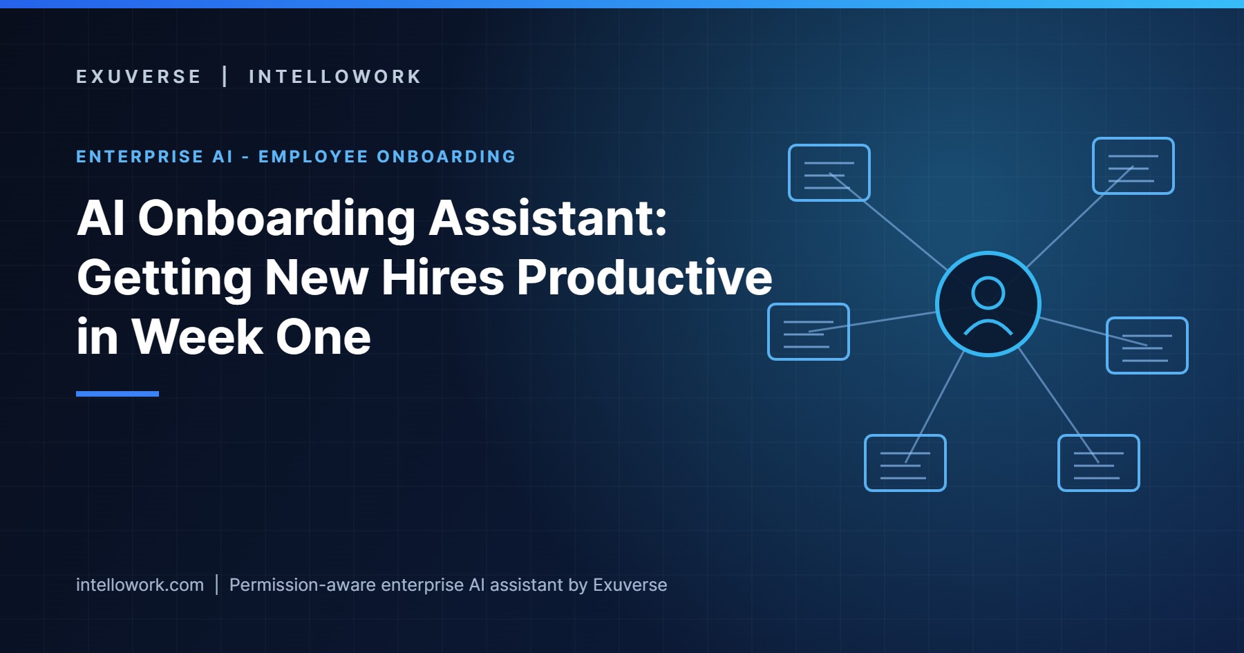 AI onboarding assistant helping new hires become productive in week one